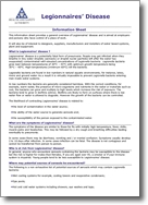 Legionnaires' Disease Information Sheet